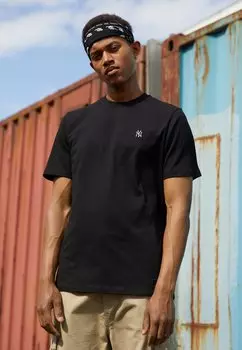 Базовая футболка NEW YORK YANKEES BASE RUNNER ECHO TEE '47, черный