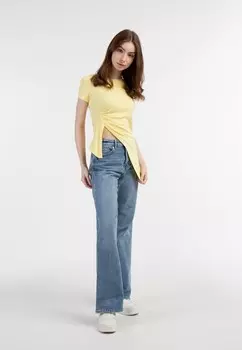 Базовая футболка NOLIE myMo, светло-желтый