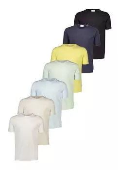 Базовая футболка O-NECK 7 PACK Lindbergh, желтый