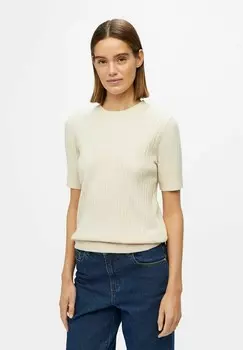 Базовая футболка Object, кремовый