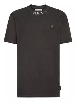 Базовая футболка Old Dye Philipp Plein, черный