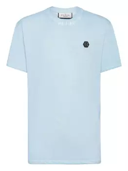 Базовая футболка Old Dye Philipp Plein, синий