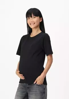 Базовая футболка OLMONLY LIFE 2 PACK ONLY MATERNITY, черный
