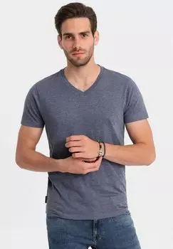 Базовая футболка Ombre, синий меланж