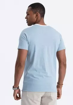 Базовая футболка Ombre, светло-голубой