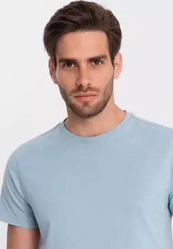 Базовая футболка Ombre, светло-голубой
