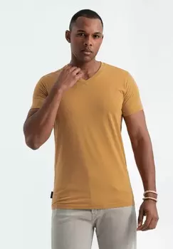 Базовая футболка Ombre, светло-желтый