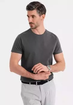 Базовая футболка Ombre, темно-серый
