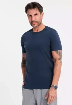 Базовая футболка Ombre, темно-синий