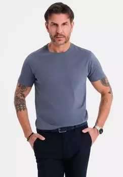 Базовая футболка Ombre, темно-синий