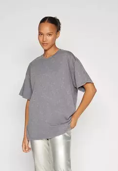Базовая футболка Onldonna Oversize Top ONLY, цвет thunderstorm