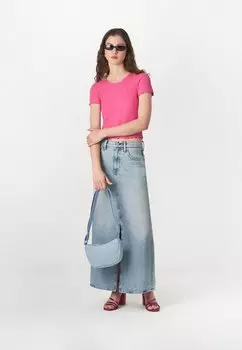 Базовая Футболка ONLEMMA S/S NOOS JRS Only, розовый