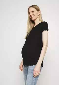 Базовая футболка ONLY MATERNITY, черный