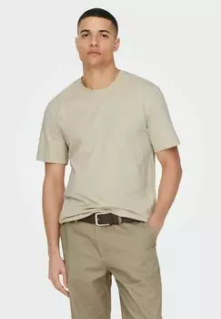 Базовая футболка Only & Sons, пеликан