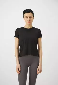 Базовая футболка ONPFLY LOOSE SHORT SLIT TEE ONLY Play, черный