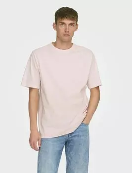 Базовая футболка ONSFRED LIFE Only & Sons, светло-розовый