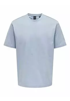 Базовая футболка ONSFRED RLX SS NOOS Only & Sons, синий