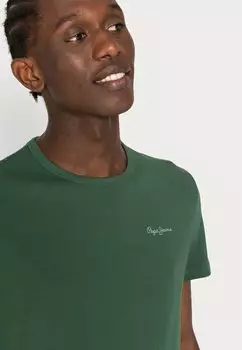 Базовая футболка Original 2 Pack Pepe Jeans, темно-зеленый