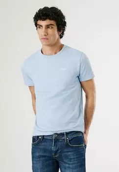 Базовая футболка ORIGINAL BASIC Pepe Jeans, синий