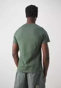 Базовая футболка Original Vneck Levi's, оливковый
