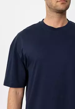 Базовая футболка OVERSIZE Williot, темно-синий