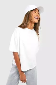 Базовая футболка оверсайз boohoo, белый