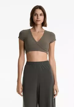 Базовая футболка OYSHO, серый