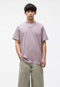 Базовая футболка PACK OF 3 PULL&BEAR, цвет Purple