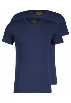 Базовая футболка ПАКЕТ 2ER Polo Ralph Lauren, морской цвет