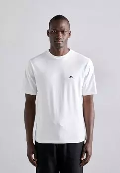 Базовая футболка PARCY LOGO TEE J.LINDEBERG, белый