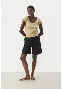 Базовая футболка Part Two, бежевый