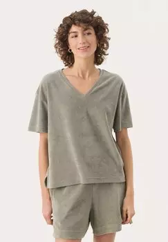 Базовая футболка Part Two, хаки