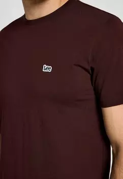 Базовая футболка PATCH LOGO Lee, цвет Mottled Light Red