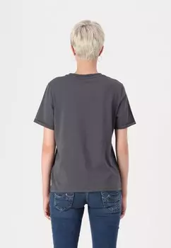 Базовая футболка PCRIA SOLID Pieces, темно-серый