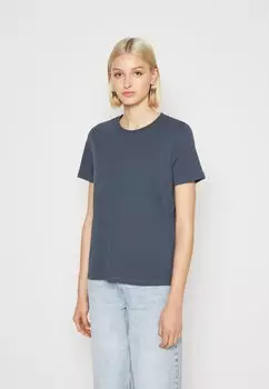 Базовая футболка PCRIA SOLID TEE Pieces, цвет ombre blue