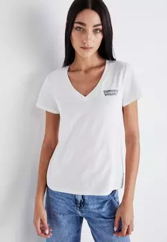 Базовая футболка Perfect Vneck Levi's, цвет bright white
