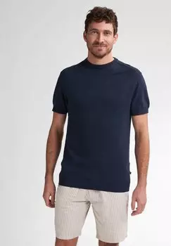 Базовая футболка Petrol Industries, темно-синий