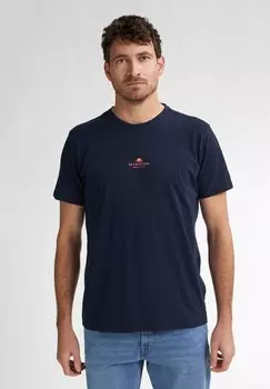 Базовая футболка Petrol Industries, темно-синий