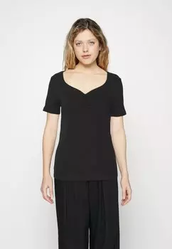 Базовая футболка Pieces, черный