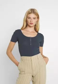 Базовая футболка Pieces, синий