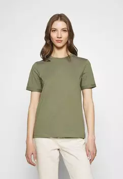 Базовая футболка Pieces, зеленый