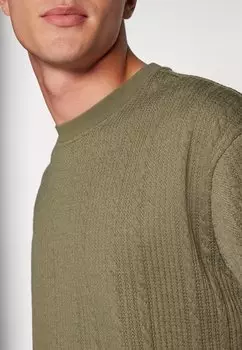 Базовая футболка Pier One, оливковая