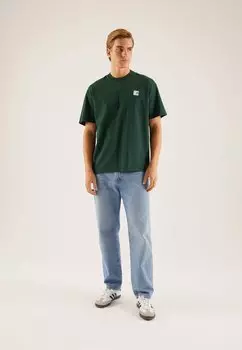 Базовая футболка Pier One, зеленая