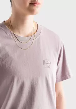 Базовая футболка PIGMENT Herschel, светло-розовый