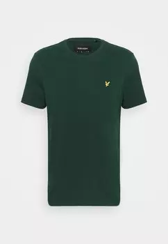 Базовая футболка PLAIN Lyle & Scott, темно-зеленый