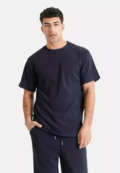 Базовая футболка PLEATS Sixth June, темно-синий