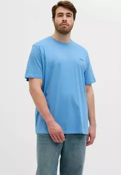 Базовая футболка PLUS SIZE Jack & Jones, синий