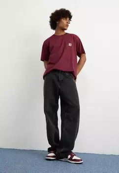 Базовая футболка POCKET Carhartt WIP, Бордо