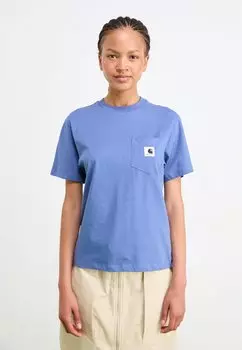 Базовая футболка POCKET Carhartt WIP, синий