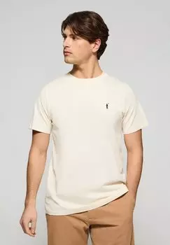 Базовая футболка Polo Club, бежевый